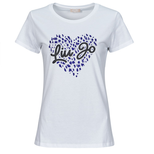 Clothing Women short-sleeved t-shirts Liu Jo WA4108 White