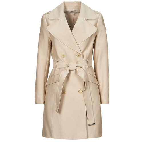 Clothing Women Trench coats Morgan GELOMA Beige