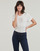 Clothing Women short-sleeved t-shirts Morgan DISTRI White
