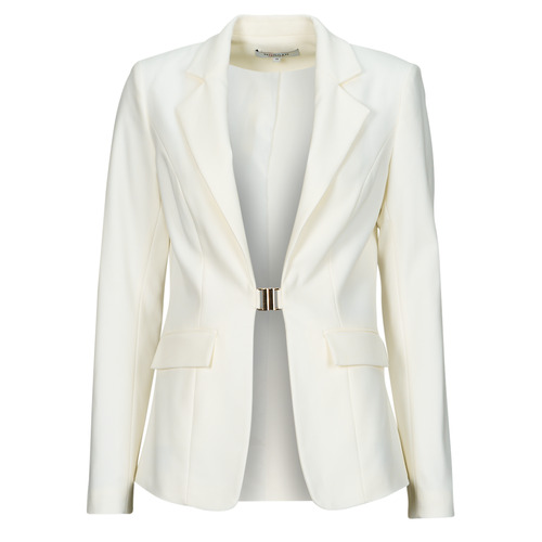 Clothing Women Jackets / Blazers Morgan VIAZA White