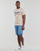 Clothing Men short-sleeved t-shirts Superdry VENUE DUO LOGO T SHIRT Beige