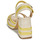 Shoes Women Sandals Castaner VEGA Beige / Yellow