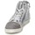 Shoes Women High top trainers Hip 90CR Silver croco
