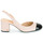 Shoes Women Court shoes MICHAEL Michael Kors PERLA FLEX SLING PUMP Beige / Black