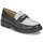 Shoes Women Loafers MICHAEL Michael Kors EDEN LOAFER Black / White