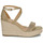 Shoes Women Sandals MICHAEL Michael Kors KAYLA WEDGE Gold