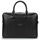 Bags Men Briefcases Tommy Hilfiger TH SPW LEATHER COMPUTER BAG Black