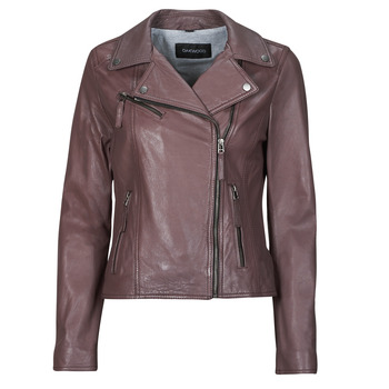 Clothing Women Leather jackets / Imitation le Oakwood CLIPS Prune