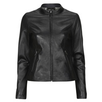 Clothing Women Leather jackets / Imitation le Oakwood BEA Black