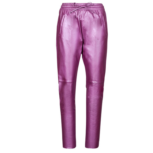 Clothing Women 5-pocket trousers Oakwood GIFT METAL Violet