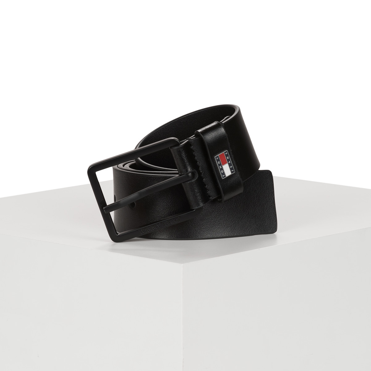 Tommy Jeans TJM NEW LEATHER 4.0 Black - Free delivery | Spartoo NET ! -  Clothes accessories Belts Men