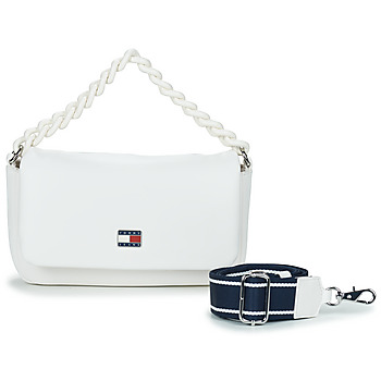 Tommy Jeans TJW CITY-WIDE FLAP CROSSOVER White