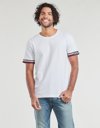 Tommy Hilfiger MONOTYPE BOLD GSTIPPING TEE White