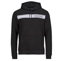 Clothing Men sweaters Tommy Hilfiger MONOTYPE STRIPE Black