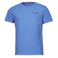 Clothing Men short-sleeved t-shirts Tommy Hilfiger CN SS TEE LOGO Blue