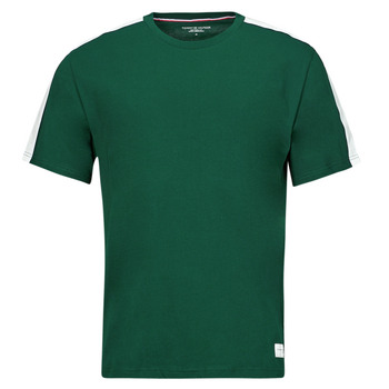 Clothing Men short-sleeved t-shirts Tommy Hilfiger SS TEE LOGO Green / Dark