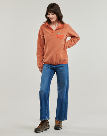 Patagonia Womens Lightweight Synch Snap-T Pullove Orange