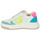 Shoes Women Low top trainers No Name BRIDGET SNEAKER W White / Yellow / Blue