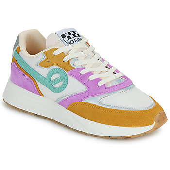 Shoes Women Low top trainers No Name POWER JOGGER W White / Camel / Violet
