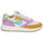 Shoes Women Low top trainers No Name POWER JOGGER W White / Camel / Violet