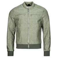 Clothing Men Leather jackets / Imitation le Kaporal MIRAK Kaki