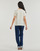 Clothing Women short-sleeved t-shirts New Balance SMALL LOGO T-SHIRT Beige