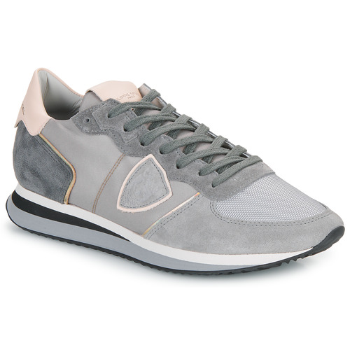 Shoes Women Low top trainers Philippe Model TRPX LOW WOMAN Grey