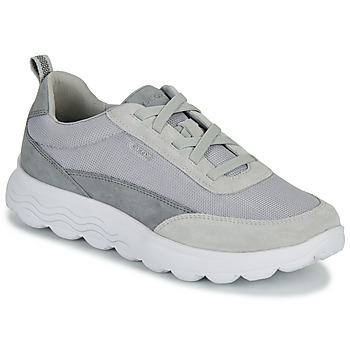 Shoes Men Low top trainers Geox SPHERICA Grey