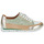 Shoes Women Low top trainers Karston CAMINO Gold / Green