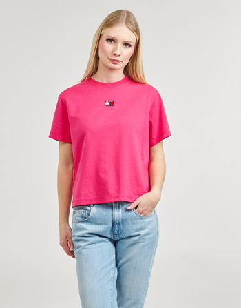 Tommy Jeans TJW BXY BADGE TEE EXT Pink