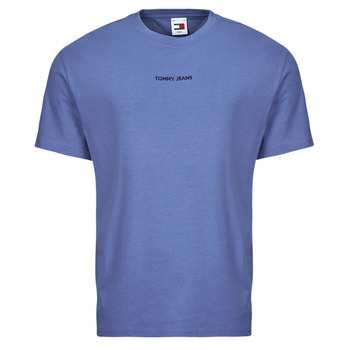 Clothing Men short-sleeved t-shirts Tommy Jeans TJM REG S NEW CLASSICS Blue