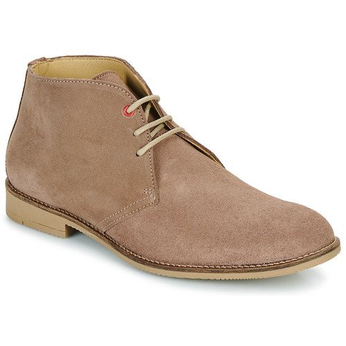 Shoes Men Mid boots So Size POPIDON Taupe