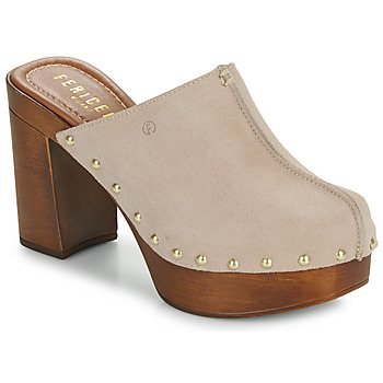 Shoes Women Clogs Fericelli MINELOVA Taupe