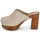 Shoes Women Clogs Fericelli MINELOVA Taupe