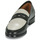 Shoes Women Loafers Fericelli MINDA Black / White