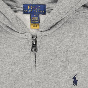 Polo Ralph Lauren FZ HOOD-TOPS-KNIT Grey / Mottled