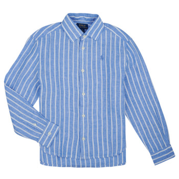 Clothing Girl Shirts Polo Ralph Lauren LISMORESHIRT-SHIRTS-BUTTON FRONT SHIRT Multicolour
