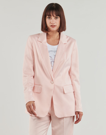 Clothing Women Jackets / Blazers Guess REBECCA SATIN Pink