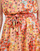Clothing Women Short Dresses Guess ROMANA FLARE Multicolour