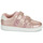 Shoes Girl Low top trainers Geox J ECLYPER GIRL Pink