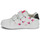 Shoes Girl Low top trainers Geox B KILWI GIRL White / Pink