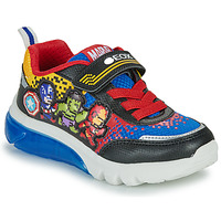Shoes Boy Low top trainers Geox J CIBERDRON BOY Multicoloured