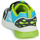 Shoes Boy Low top trainers Geox J CIBERDRON BOY Black / Blue / Green