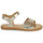 Shoes Girl Sandals Geox J SANDAL KARLY GIRL Gold