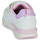 Shoes Girl Low top trainers Geox J FASTICS GIRL White / Violet