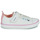 Shoes Girl Low top trainers Geox J GISLI GIRL White / Pink