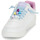 Shoes Girl Low top trainers Geox J WASHIBA GIRL White / Multicolour