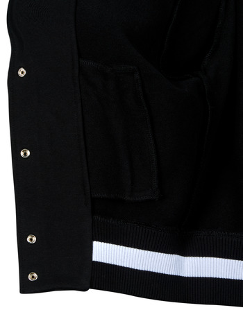 Karl Lagerfeld varsity sweat jacket Black / White