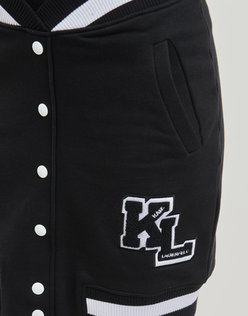Karl Lagerfeld varsity skirt Black / White