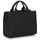 Bags Women Handbags Karl Lagerfeld RSG SQUARE MEDIUM TOTE Black